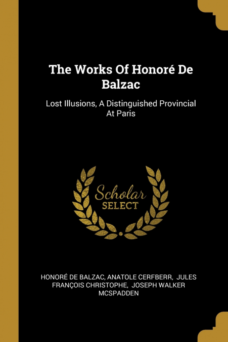THE WORKS OF HONORE DE BALZAC