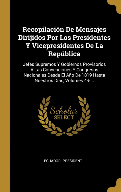 RECOPILACION DE LEYES DEL ECUADOR