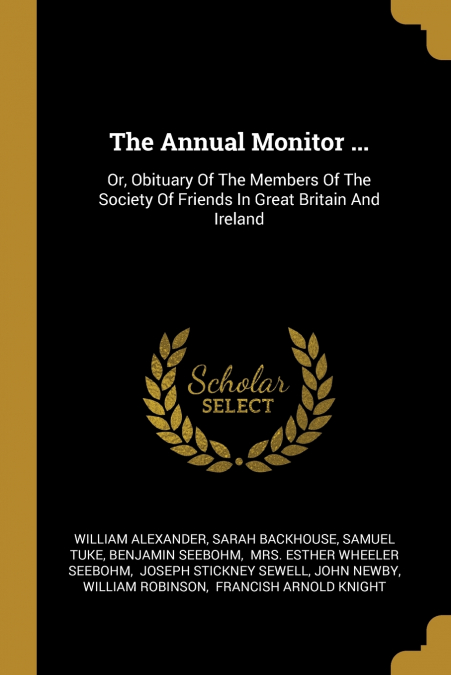 THE ANNUAL MONITOR ...