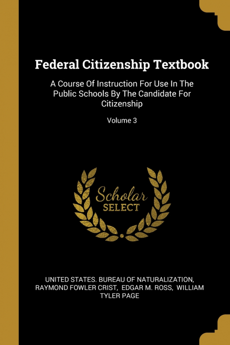 FEDERAL CITIZENSHIP TEXTBOOK
