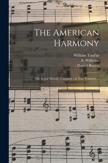 THE AMERICAN HARMONY