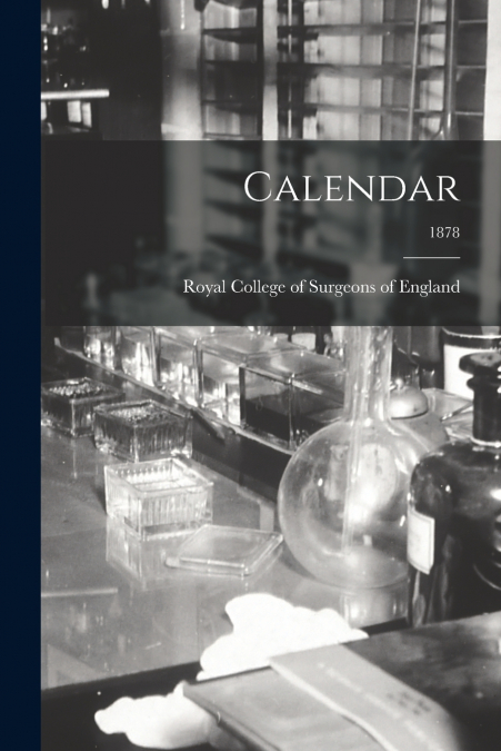 CALENDAR, 1878