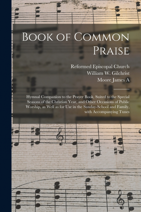 BOOK OF COMMON PRAISE