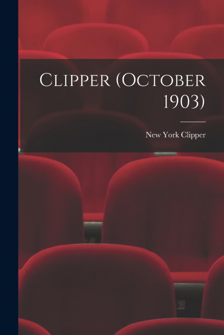 CLIPPER (OCTOBER 1903)