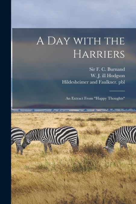 A DAY WITH THE HARRIERS