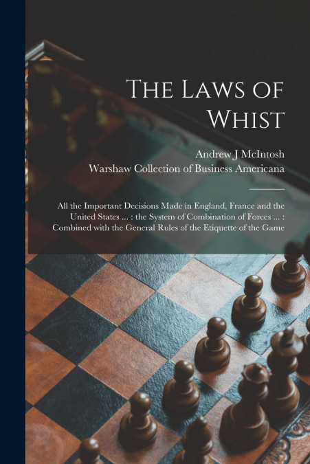 THE LAWS OF WHIST