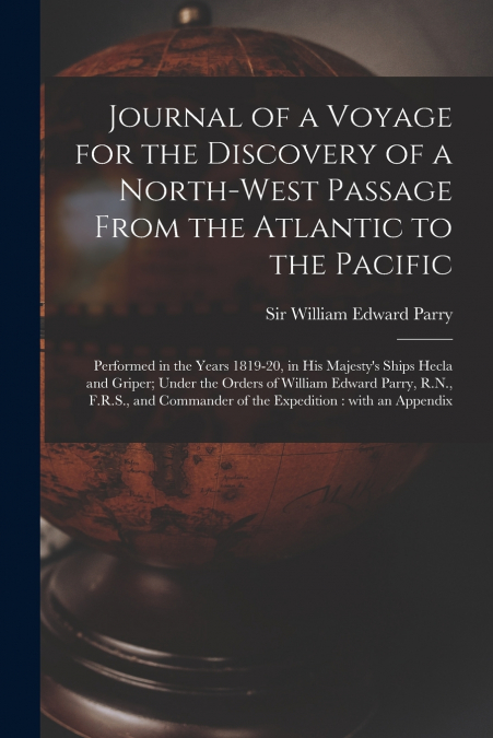 JOURNAL OF A VOYAGE FOR THE DISCOVERY OF A NORTH-WEST PASSAG
