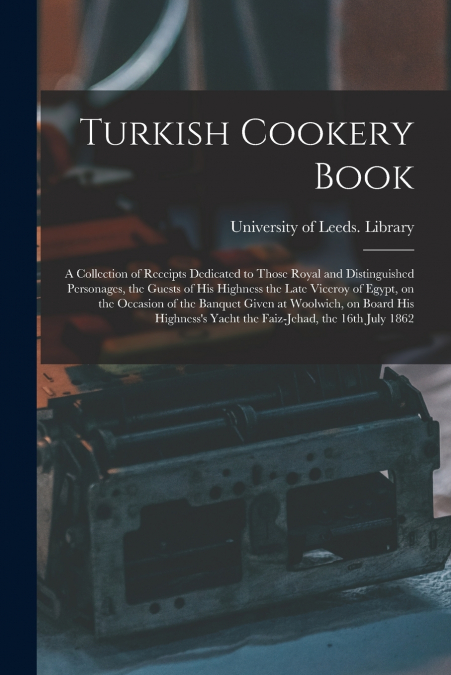 TURKISH COOKERY BOOK