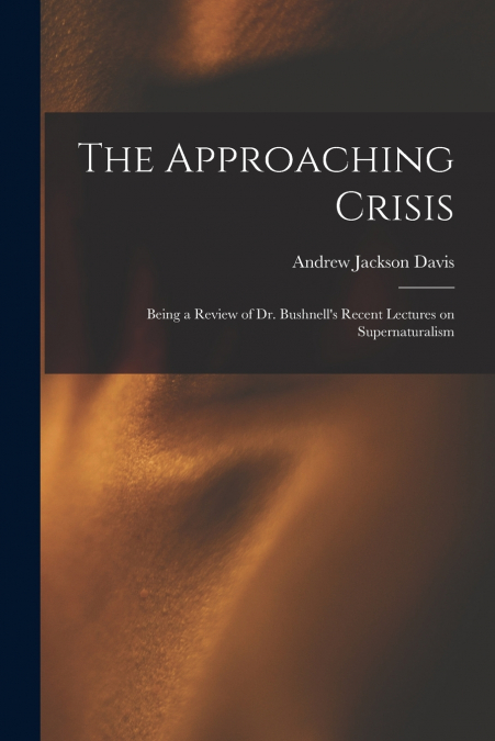 THE APPROACHING CRISIS