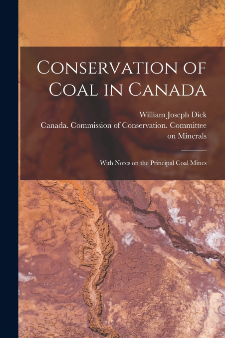 CONSERVATION OF COAL IN CANADA