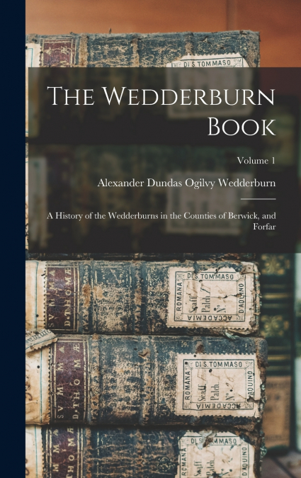 THE WEDDERBURN BOOK