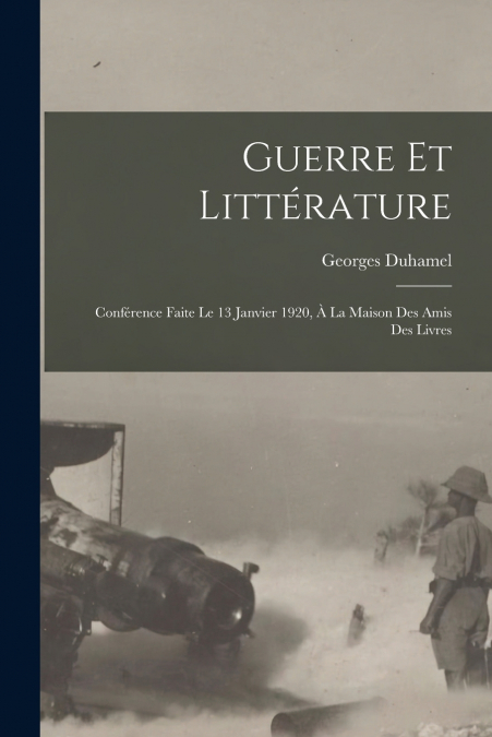 GUERRE ET LITTERATURE