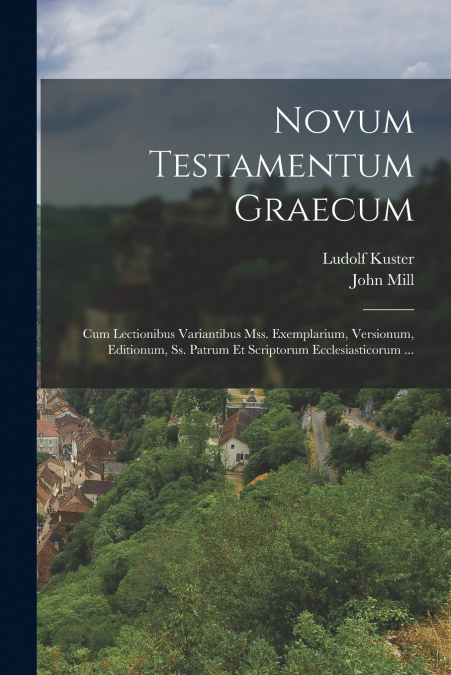 NOVUM TESTAMENTUM GRAECUM