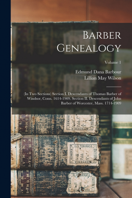 BARBER GENEALOGY