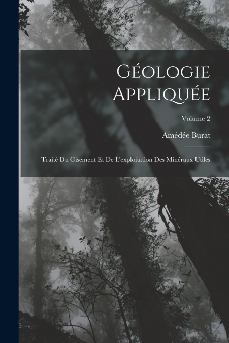 GEOLOGIE APPLIQUEE