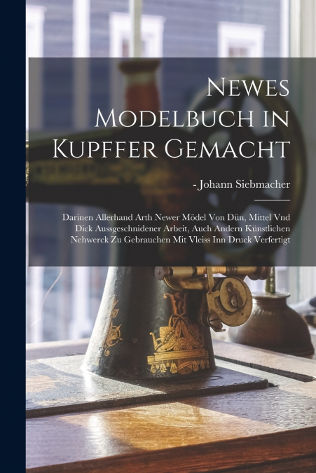 NEWES MODELBUCH IN KUPFFER GEMACHT