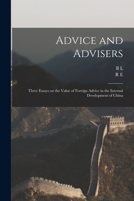 ADVICE AND ADVISERS