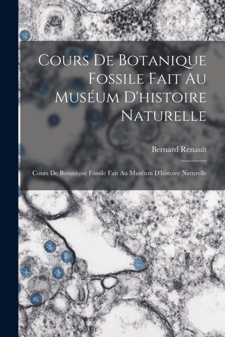 COURS DE BOTANIQUE FOSSILE FAIT AU MUSEUM D?HISTOIRE NATUREL