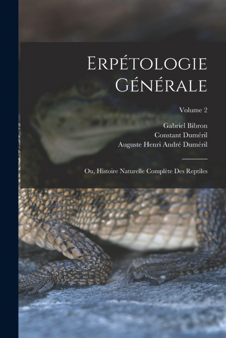 ERPETOLOGIE GENERALE