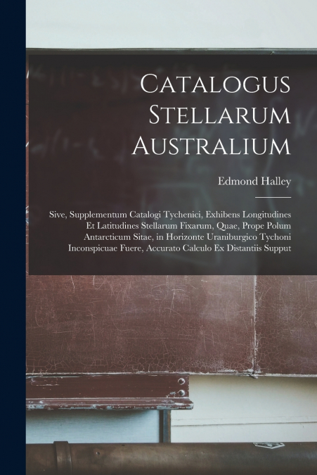 CATALOGUS STELLARUM AUSTRALIUM