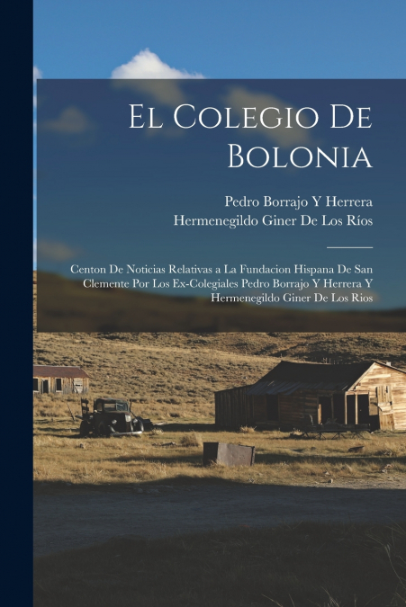 EL COLEGIO DE BOLONIA