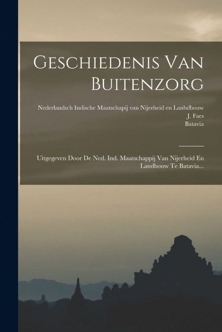 GESCHIEDENIS VAN BUITENZORG