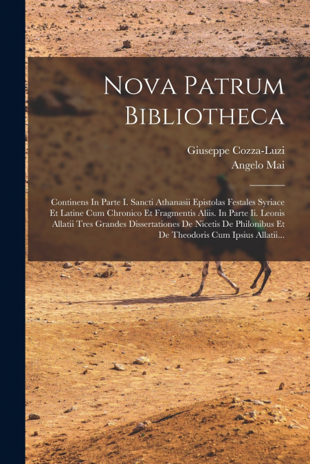 NOVA PATRUM BIBLIOTHECA