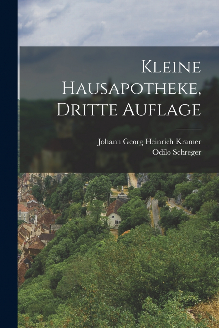 KLEINE HAUSAPOTHEKE, DRITTE AUFLAGE