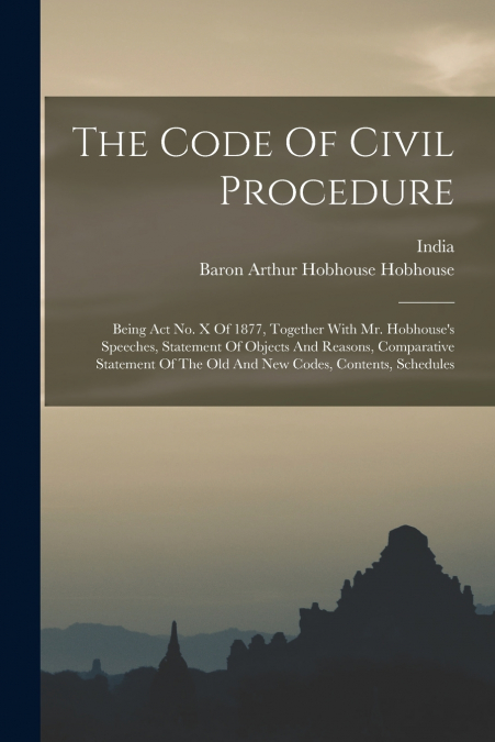 THE CODE OF CIVIL PROCEDURE