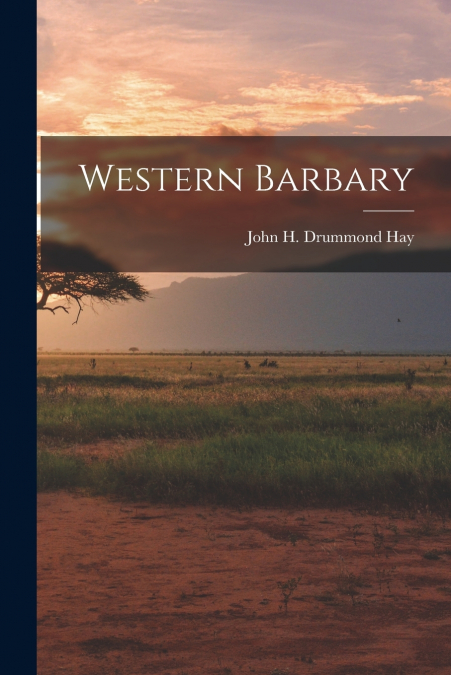 WESTERN BARBARY