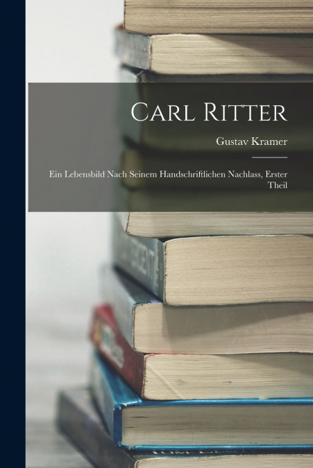 CARL RITTER