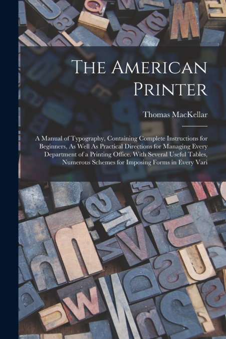 THE AMERICAN PRINTER