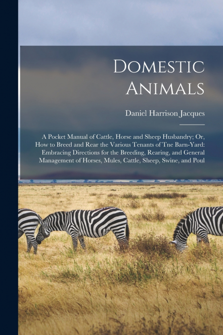 DOMESTIC ANIMALS