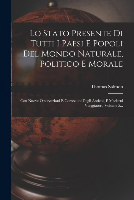 LO STATO PRESENTE DI TUTTI I PAESI E POPOLI DEL MONDO NATURA