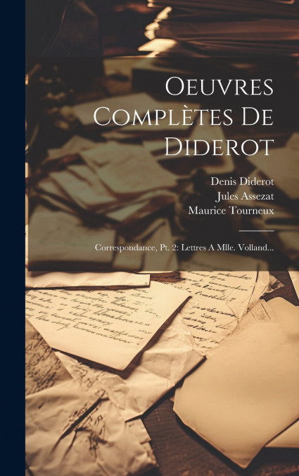 OEUVRES COMPLETES DE DIDEROT