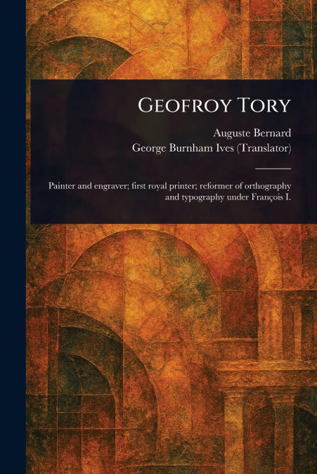 GEOFROY TORY