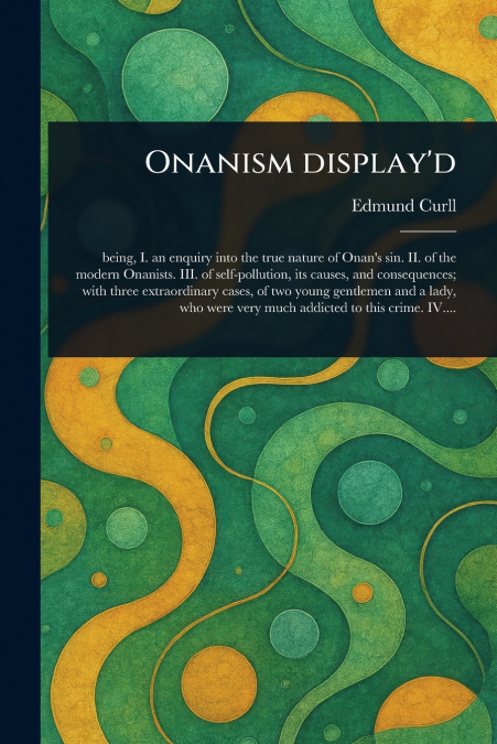 ONANISM DISPLAY?D