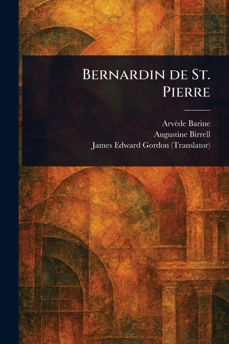 BERNARDIN DE ST. PIERRE