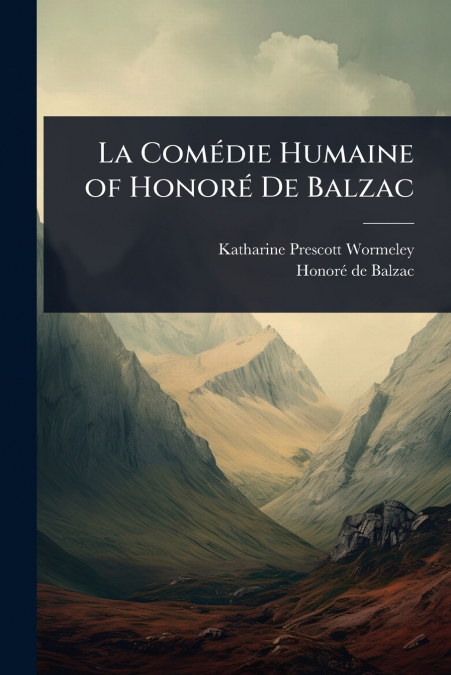 THE PERSONAL OPINIONS OF HONORE DE BALZAC (1899)