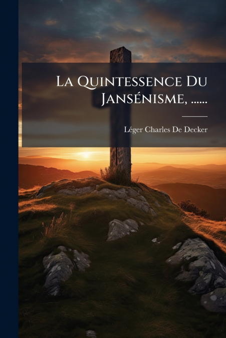 LA QUINTESSENCE DU JANSENISME, ......