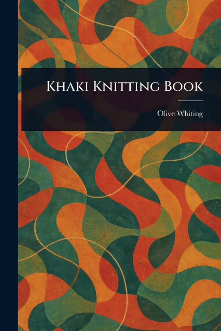 KHAKI KNITTING BOOK