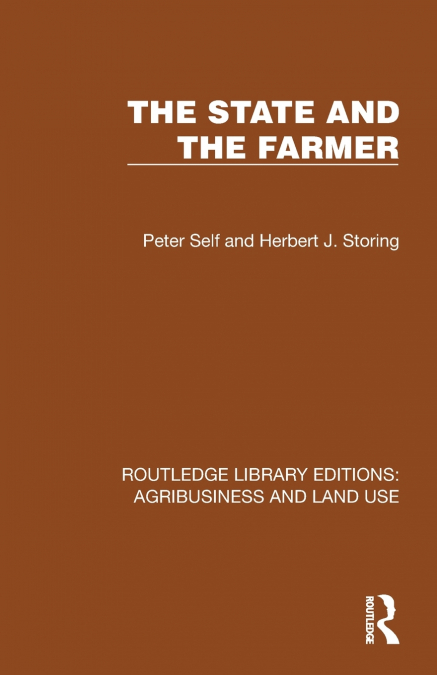 THE STATE AND THE FARMER