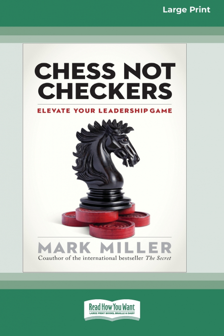 CHESS NOT CHECKERS