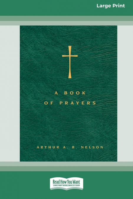 A BOOK OF PRAYERS