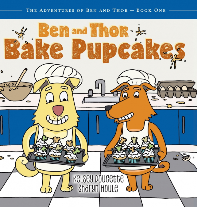 BEN AND THOR BAKE PUPCAKES