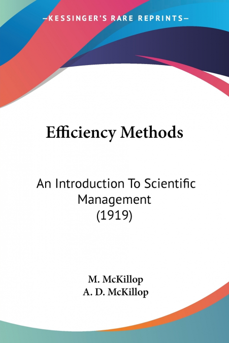 EFFICIENCY METHODS