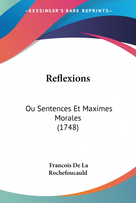 MEMOIRES DE M. D. L. R.