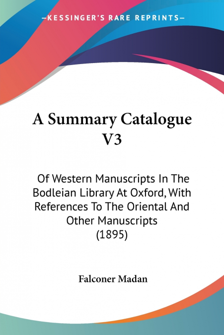 THE BODLEIAN LIBRARY AT OXFORD