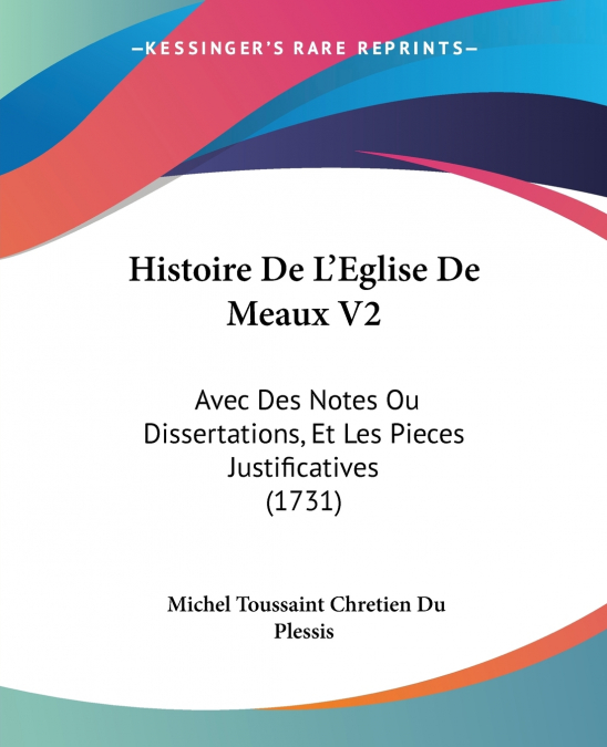HISTOIRE DE L?EGLISE DE MEAUX V2