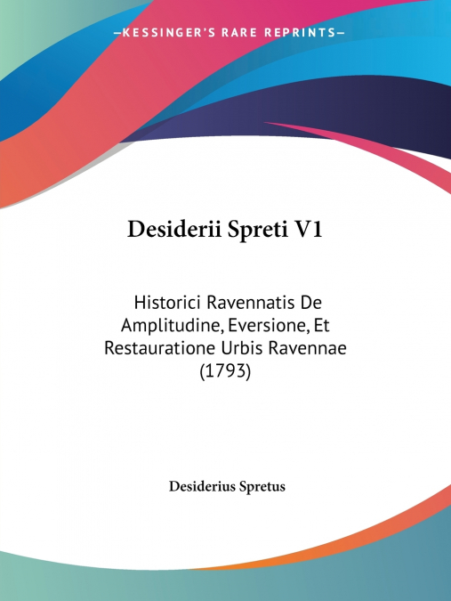 DESIDERII SPRETI V1